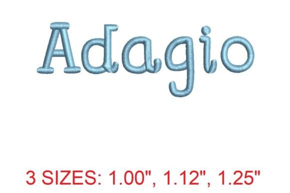 Adagio Bold Embroidery Font Review: A Designer’s Perspective