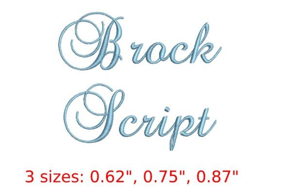 Brock Script Font Review for Sweatshirt Designs