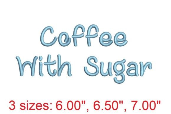Coffee with Sugar: A Seasonal Embroidery Gem