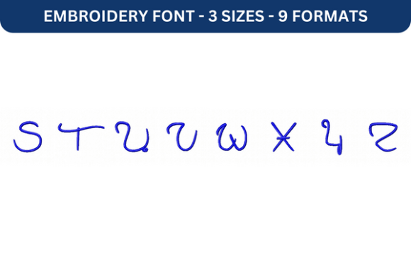 Marguerite Font Upper S to Z Review: A Versatile Embroidery Choice