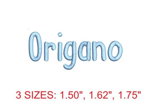 Origano Embroidery Font Review
