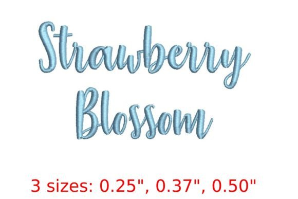 Strawberry Blossom Embroidery Font Review: A Sweet Addition to Your Design Kit